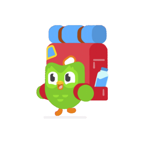 Duolingo Owl On A Language Adventure Animated GIF - Sticker for WhatsApp & Telegram