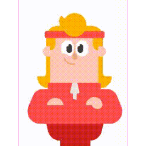 Confident Duolingo Duo Animated GIF - Sticker for WhatsApp & Telegram