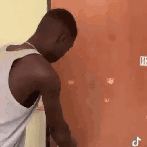 When You Realize The Door Was Open Animated GIF - Sticker for WhatsApp & Telegram