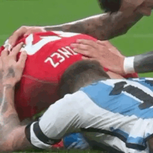 Dramatic Soccer Fall Animated GIF - Sticker for WhatsApp & Telegram
