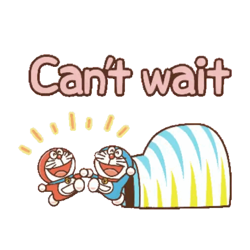 Can't Wait Excitement Animated GIF - Sticker for WhatsApp & Telegram