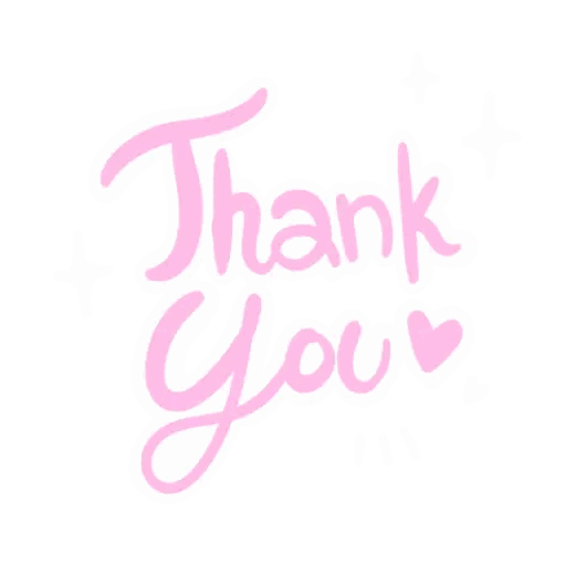 Heartfelt Thank You #2 Animated GIF - Sticker for WhatsApp & Telegram
