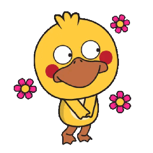 Happy Duckling Dance Animated GIF - Sticker for WhatsApp & Telegram