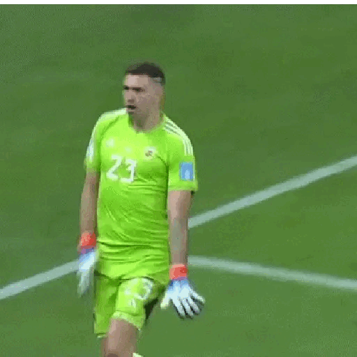 Goalkeeper's Victory Dance Animated GIF - Sticker for WhatsApp & Telegram