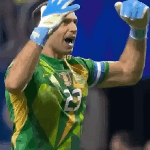 Goalkeeper Celebration Hype Animated GIF - Sticker for WhatsApp & Telegram