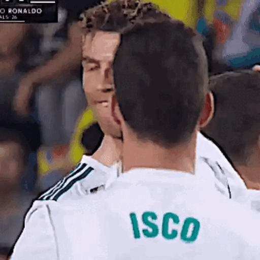 Cristiano Ronaldo Side Eye Animated GIF - Sticker for WhatsApp & Telegram