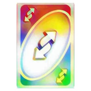 Colorful Reverse Card