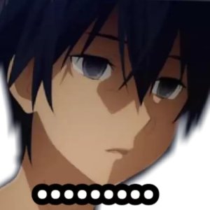 Pensive Anime Character