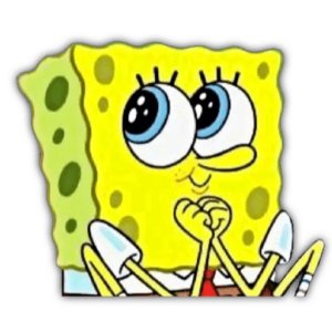 Excited SpongeBob