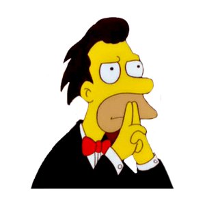 Thoughtful Cartoon Character