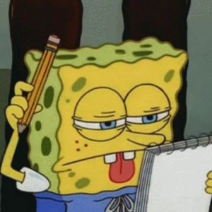 SpongeBob Concentration Face