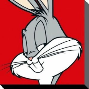 Bugs Bunny Cheeky Cartoon Rabbit