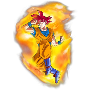 Super Saiyan God Fiery Warrior Power-Up