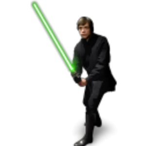 Luke Skywalker Heroic Lightsaber Stance