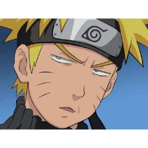 Naruto Skeptical Ninja Look