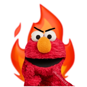 Fiery Elmo Reaction