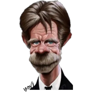 Quirky Caricature Gentleman