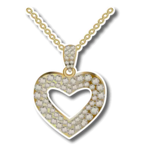 Elegant Heart Necklace
