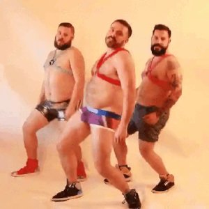Energetic Dance Trio