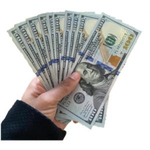 Fanned Out Cash