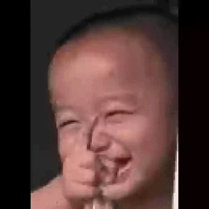 Confident Baby Gesture
