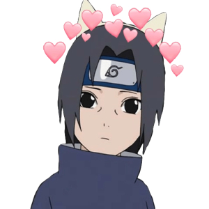 Itachi Uchiha Anime heart eyes