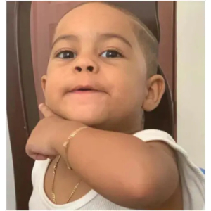 Confident kid pose