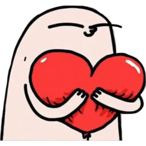 Big heart hug
