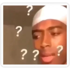 Confused guy