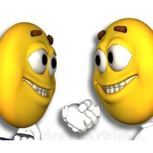 Emoji bro handshake