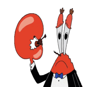 Sad Mr. Krabs