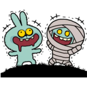 Spooky pals unite