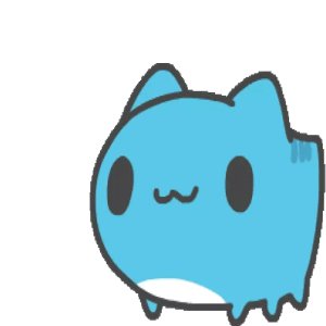 Purring Blue Cat