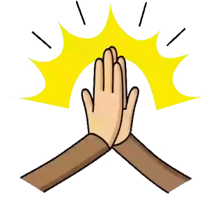 High five moment