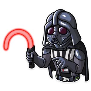 Confused Darth Vader