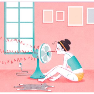 Summer heat struggle