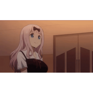 Chika's coy smile