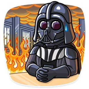 Darth Vader in chaos