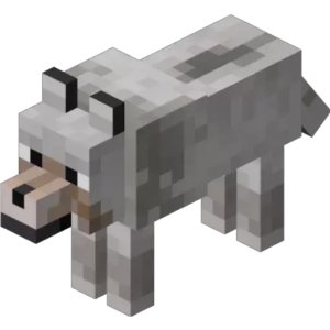 Minecraft wolf
