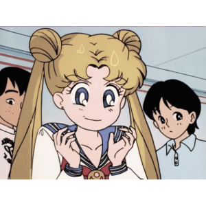 Nervous Sailor Moon
