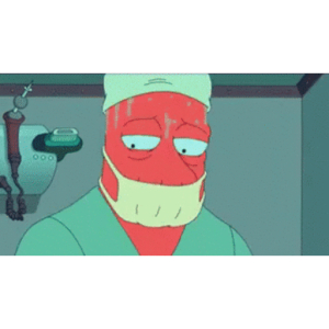 Zoidberg side glance