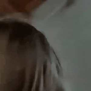 Surprised toddler gasp