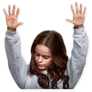 Praise hands up