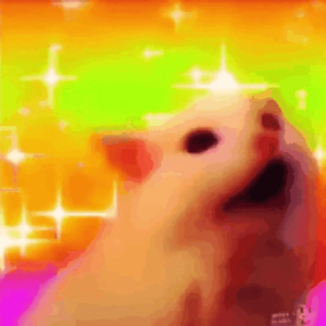 Vibing hamster