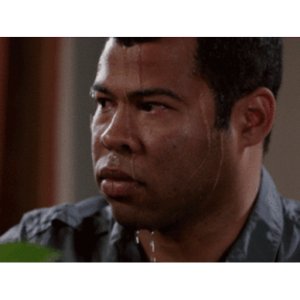 Jordan Peele Sweating under pressure