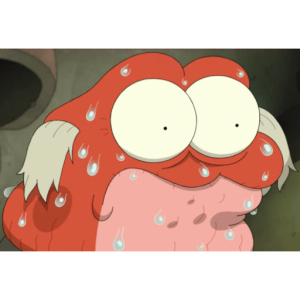 Sweating Nervous Frog