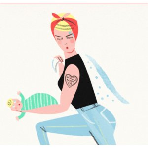 Strong mom vibes
