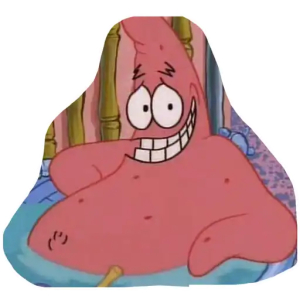 Patrick Star's Awkward Smile
