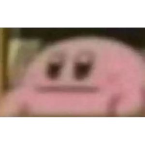 Blurry Kirby stare