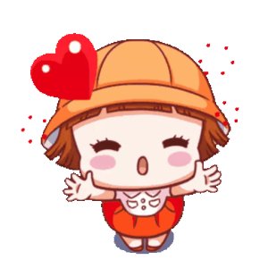 Big hug with heart